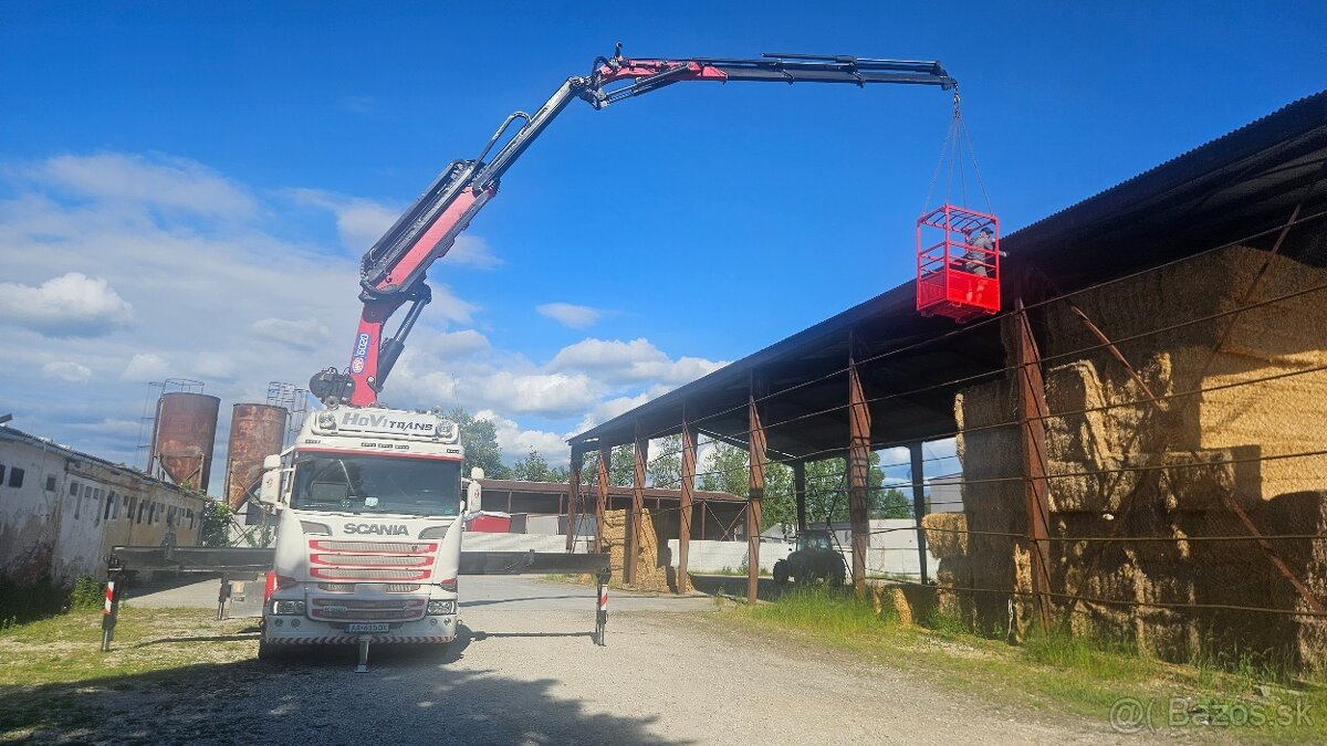 Autodoprava s hydraulickou rukou - 20