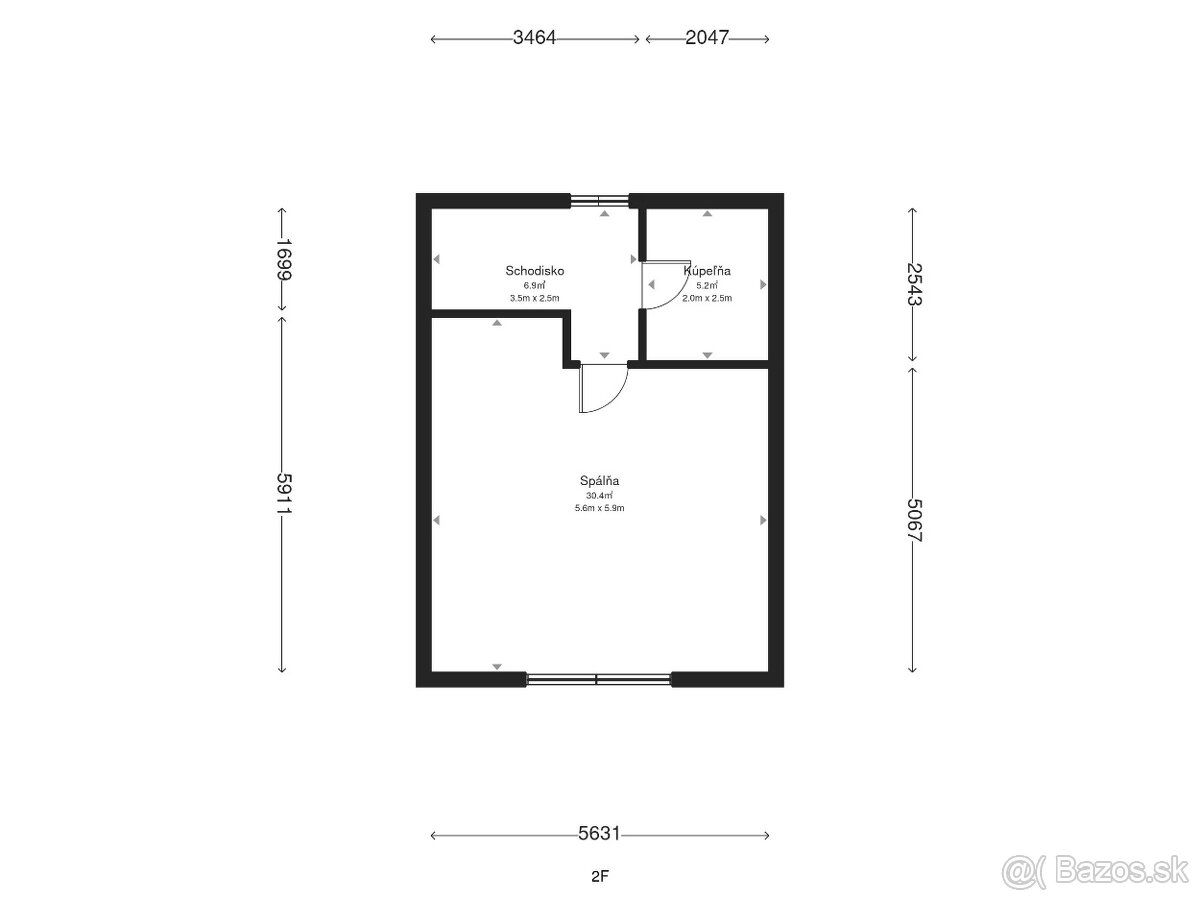 Na predaj 3 generačný RD Most pri Bratislave časť Studené - 20