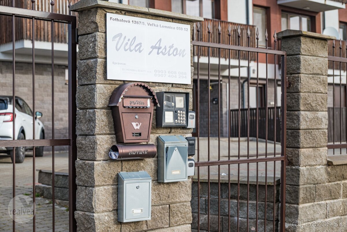 Apartmán s predzáhradkou a výhľadom na Tatry – Veľká Lomnica - 20