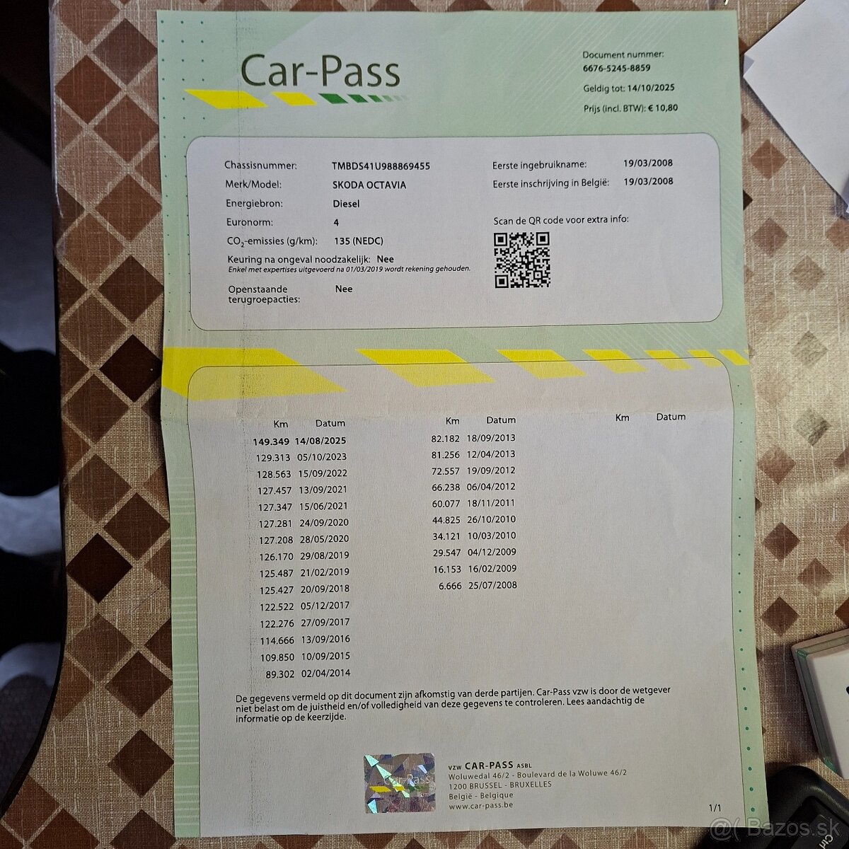 Škoda Octavia 1.9 TDI PD TOUR - 20