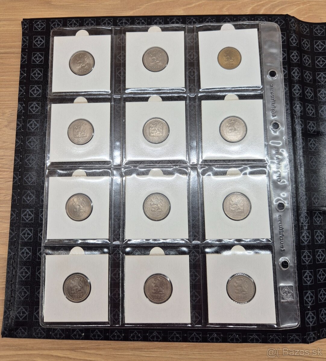 Album Optima s kazetou + mince ČSR, ČSSR, SR - 20