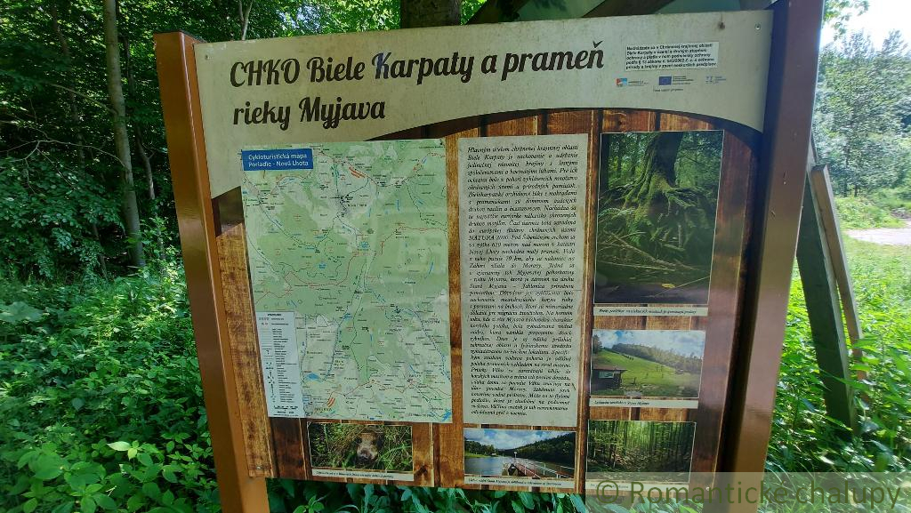 Chata na vlastnom pozemku obklopená lesmi Myjavské kopanic - 20