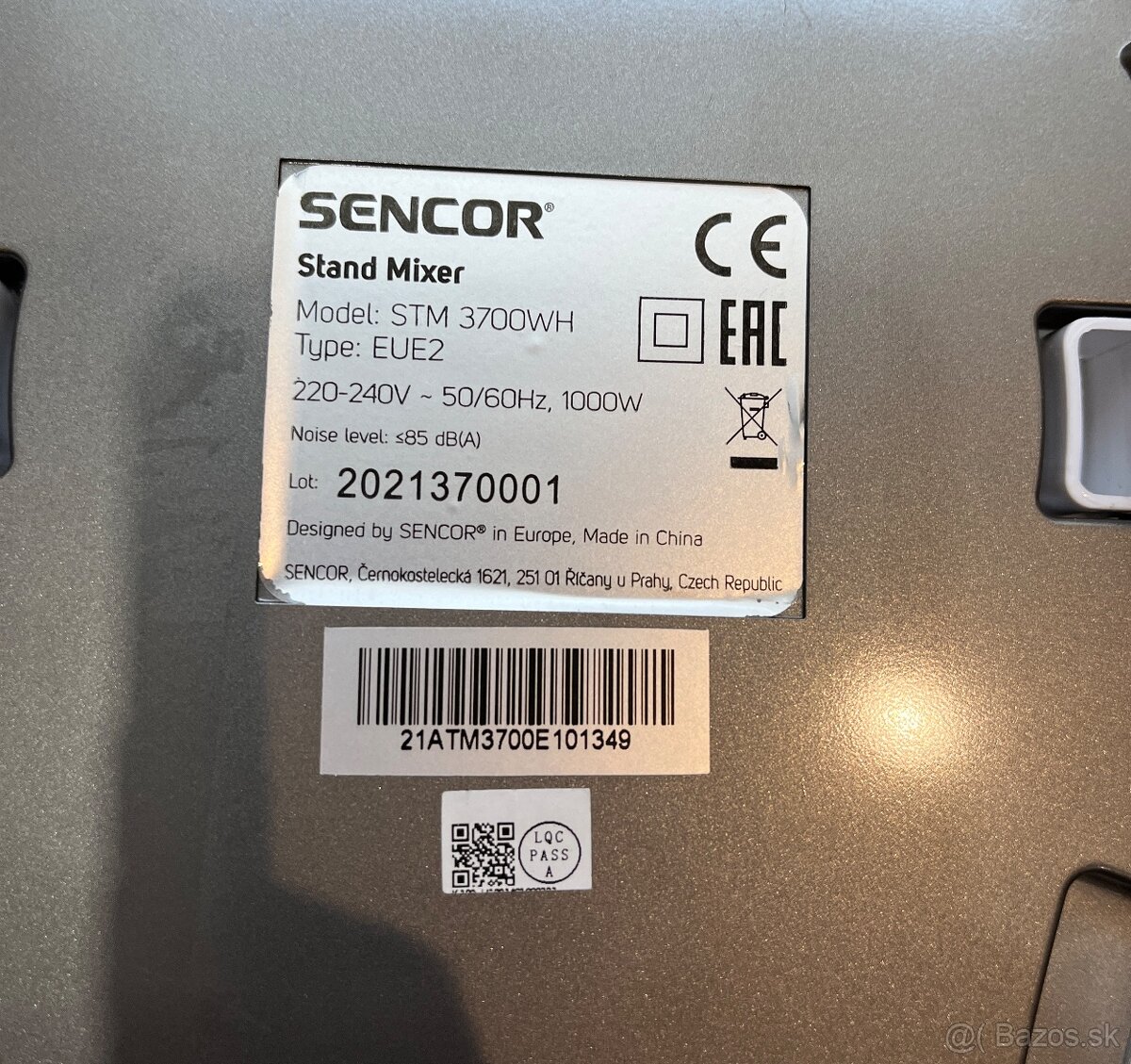 Sencor STM 3700WH KUCHYNSKÝ ROBOT - 20