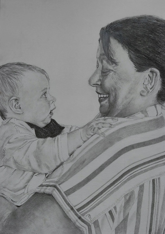 Kreslenie realistických portrétov - 20