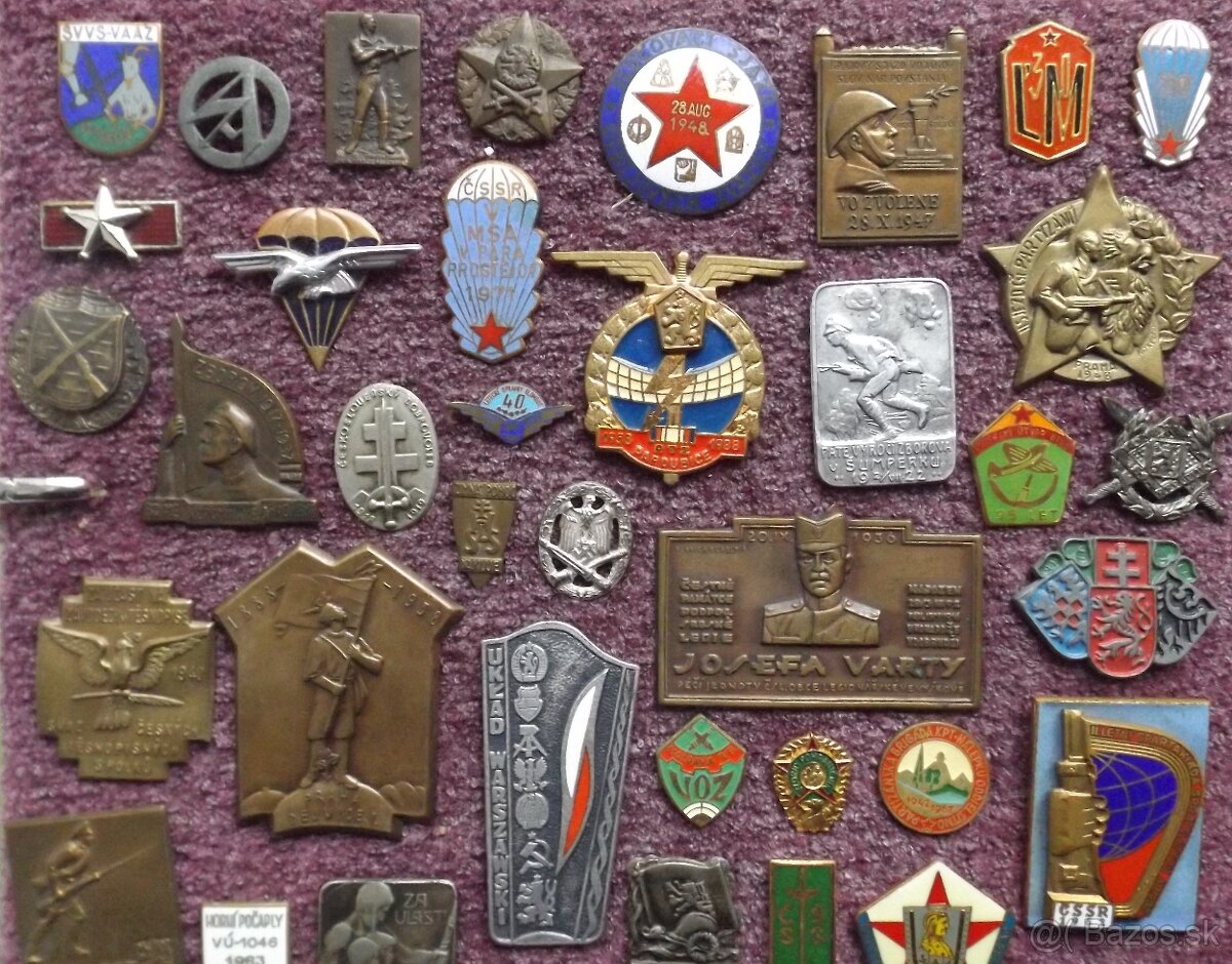 rozličné druhy - odznaky - 20