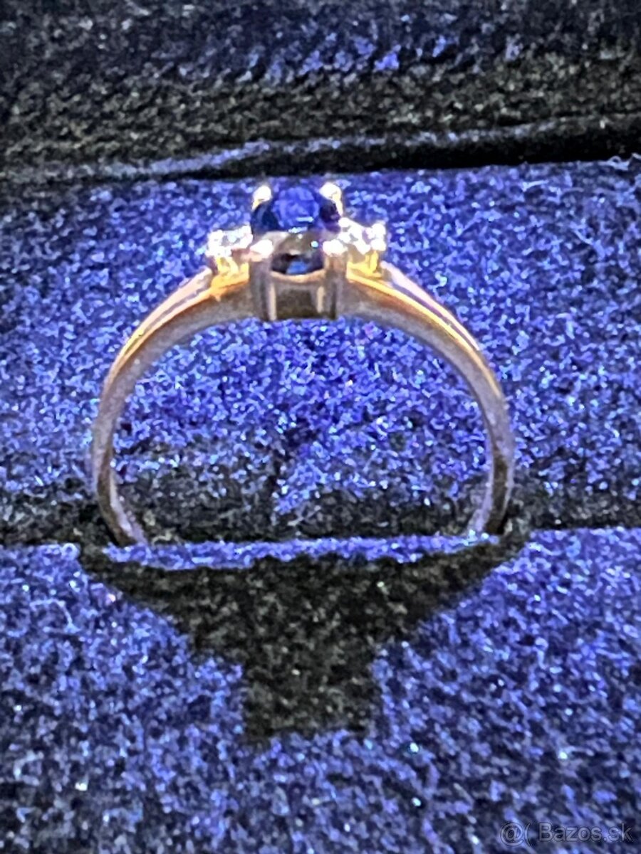 Zlatý dámsky prsteň - prstienky - 20