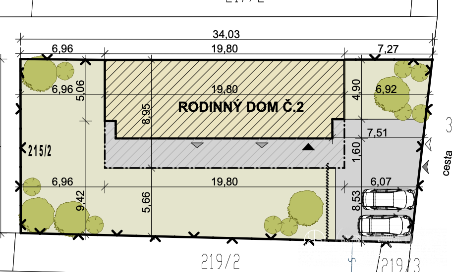 Bosen Realicity / 4 izbový rodinný dom v krásnom a tichom pr - 20