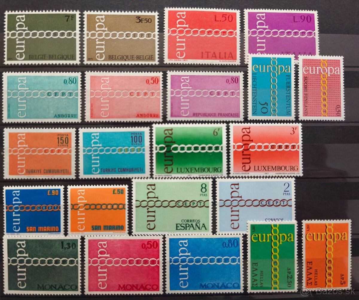 Známky Európa - 20