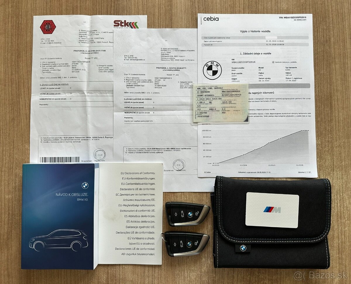 BMW X3 xDrive 20d M-Paket Individual, 2023, ČR - 20