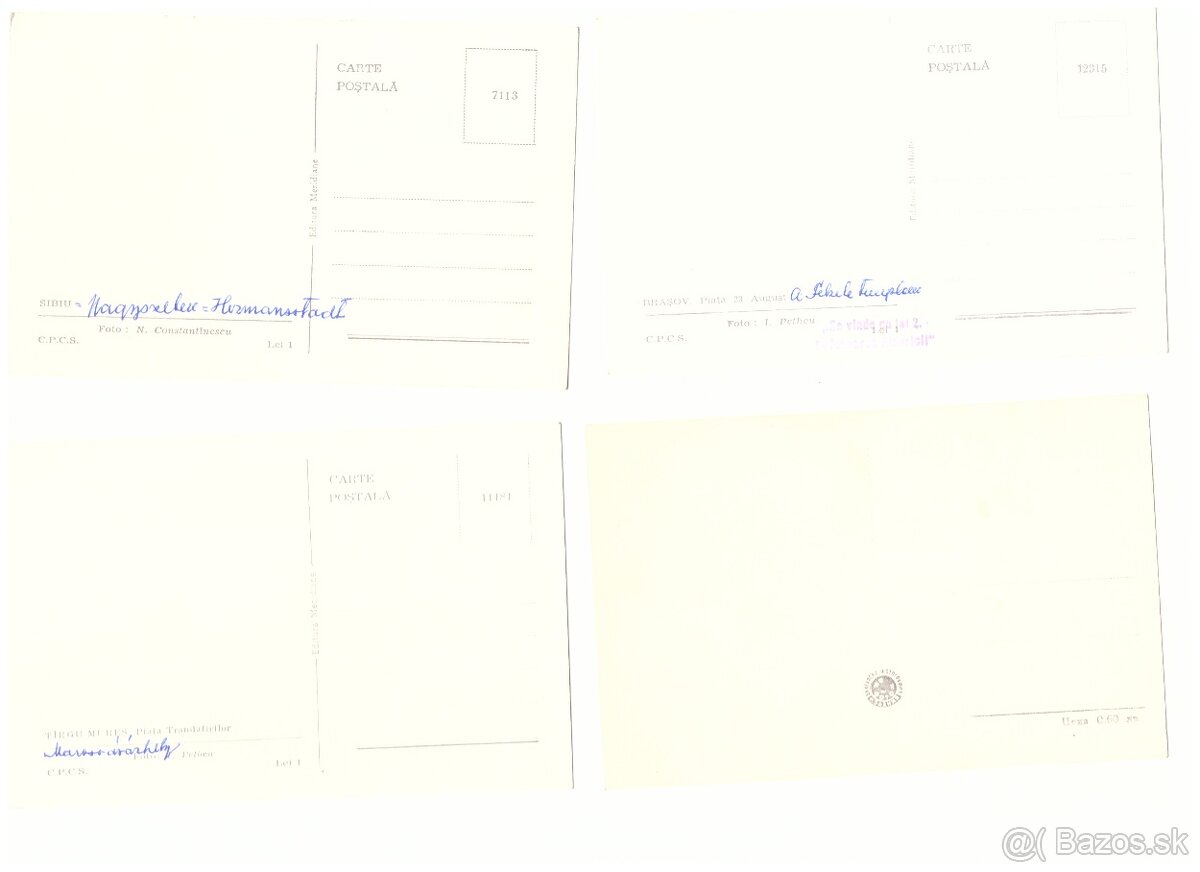 Pohľadnice Európa mix - 20