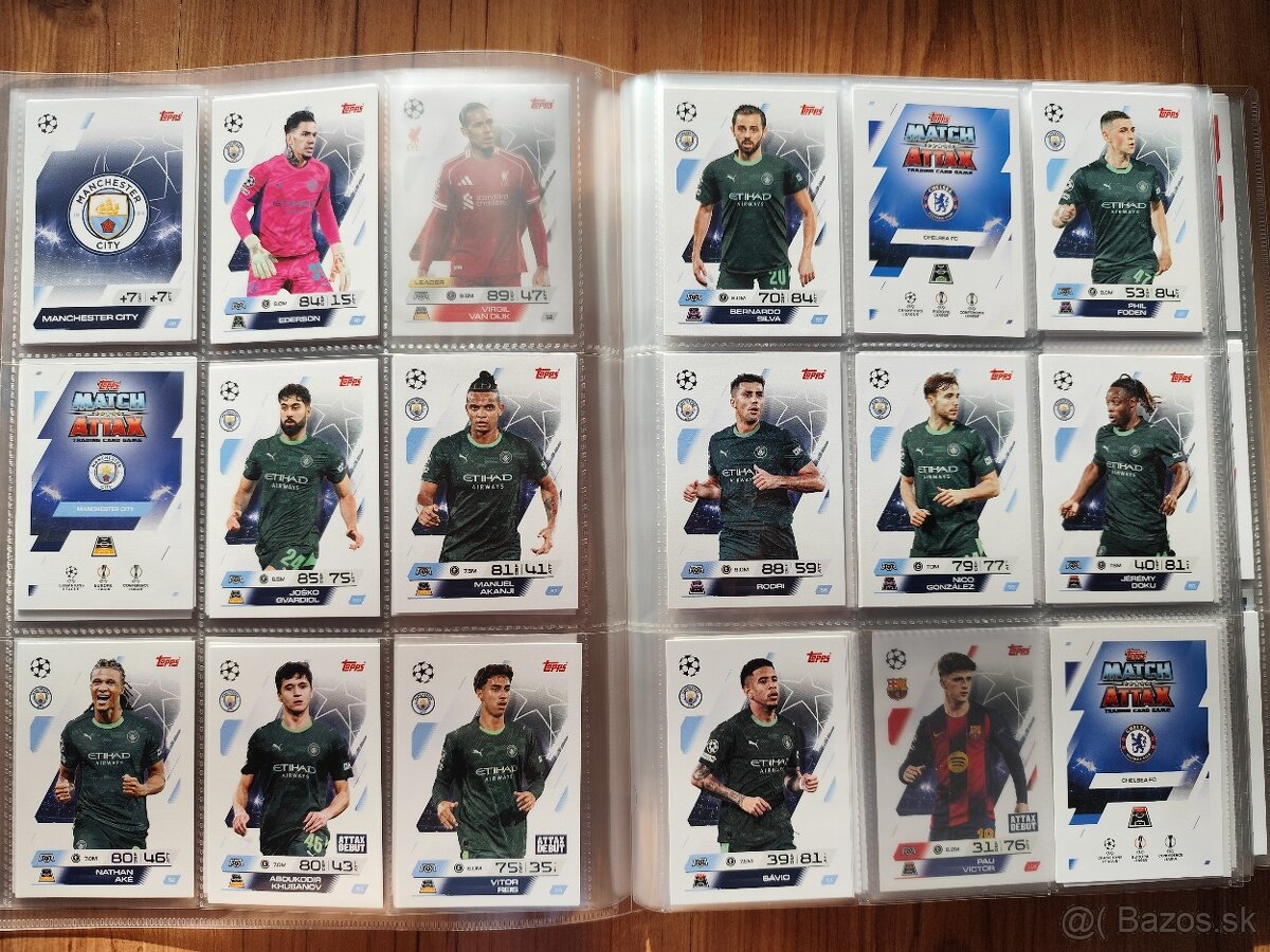 Futbalové kartičky Match Attax 2025/26 - 20