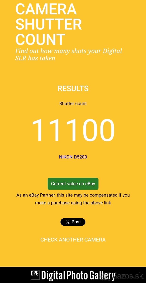 Nikon D5200 s VR objektivom 18 - 105 AF-S - 11 tisic zaberov - 20