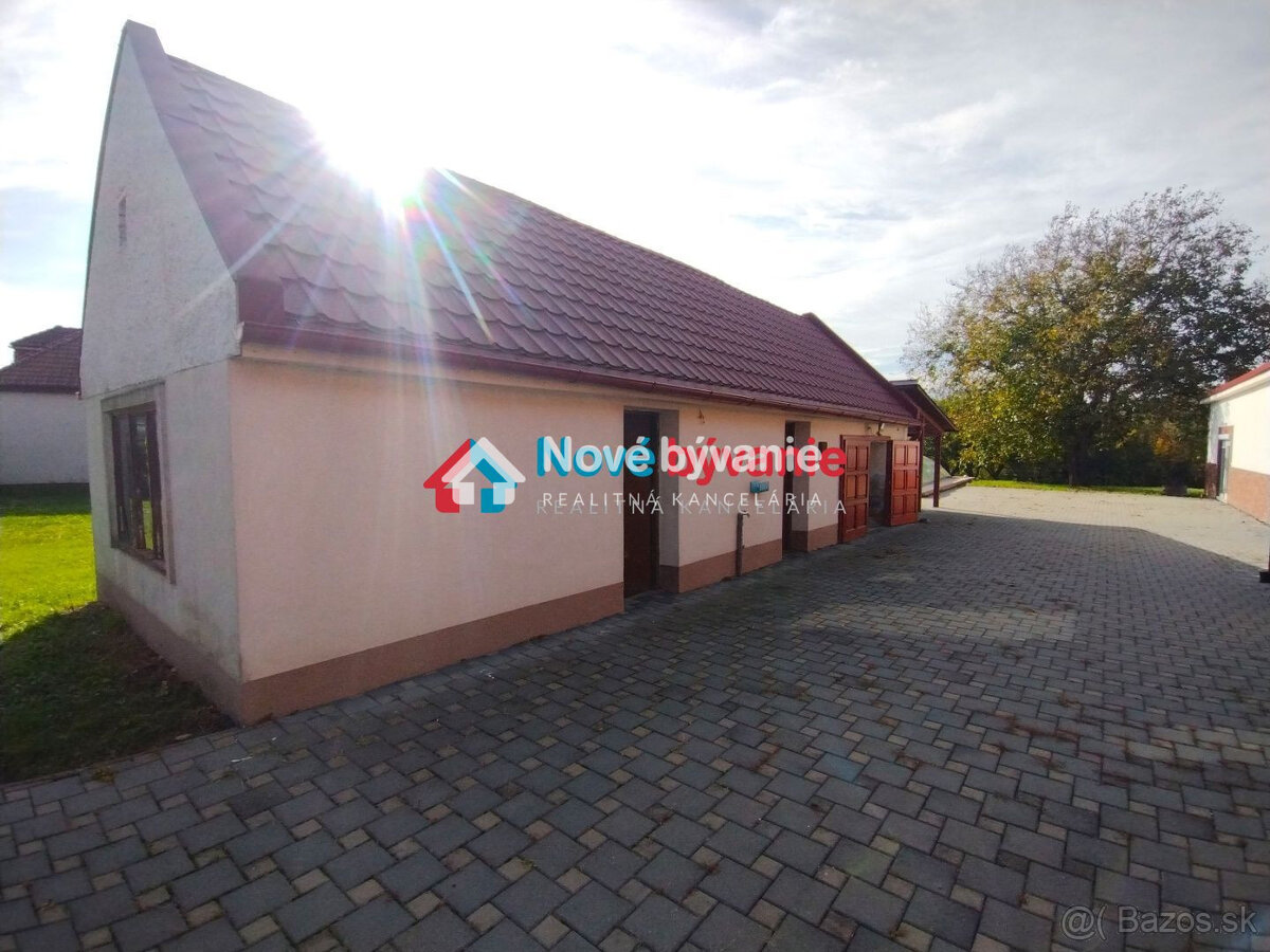 Rezervovaný, rodinný dom s bazénom a veľkou garážou-Nýrovce( - 20