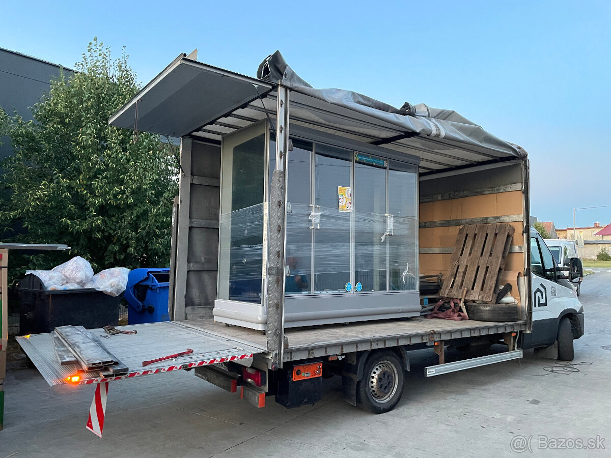 Stahovanie Zlaté Moravce + skladovanie + hydraulická plošina - 20