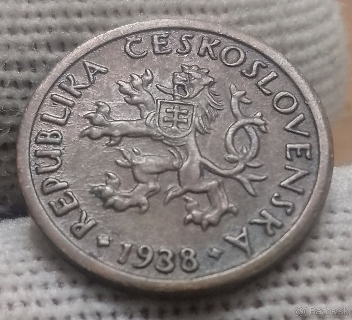 Československé medené 10haliere. - 20