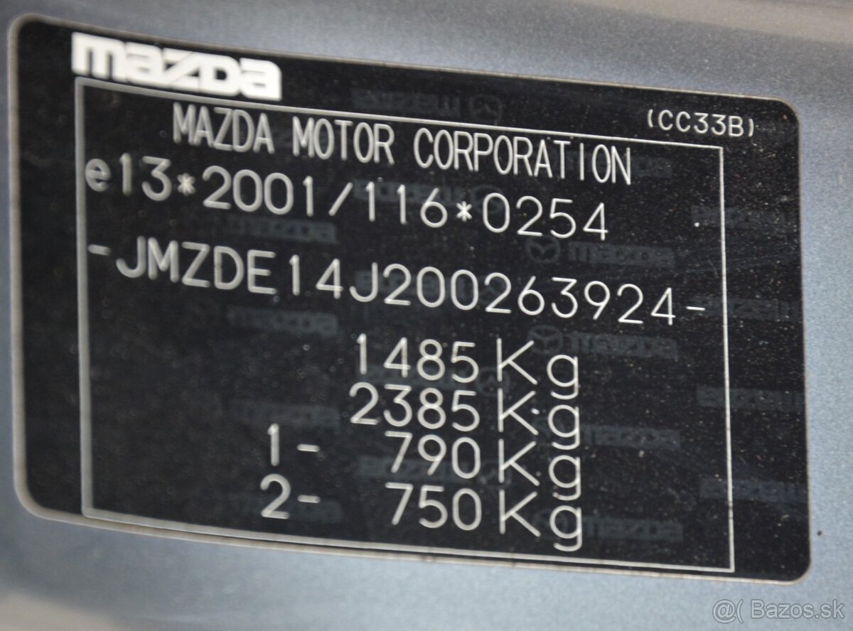 Mazda 2 1.40 Benzín - 20