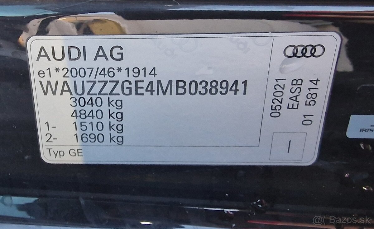 AUDI E-TRON 50 QUATTRO BUSINESS, SOH:96,1%/MOŽNÝ ODPOČET DPH - 20