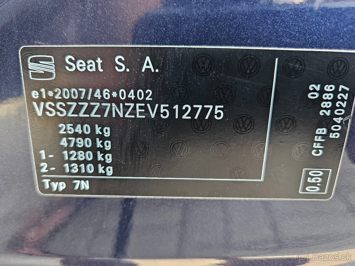 Alhambra 7N 2.0TDi, Style DSG, 7 miestne - 20