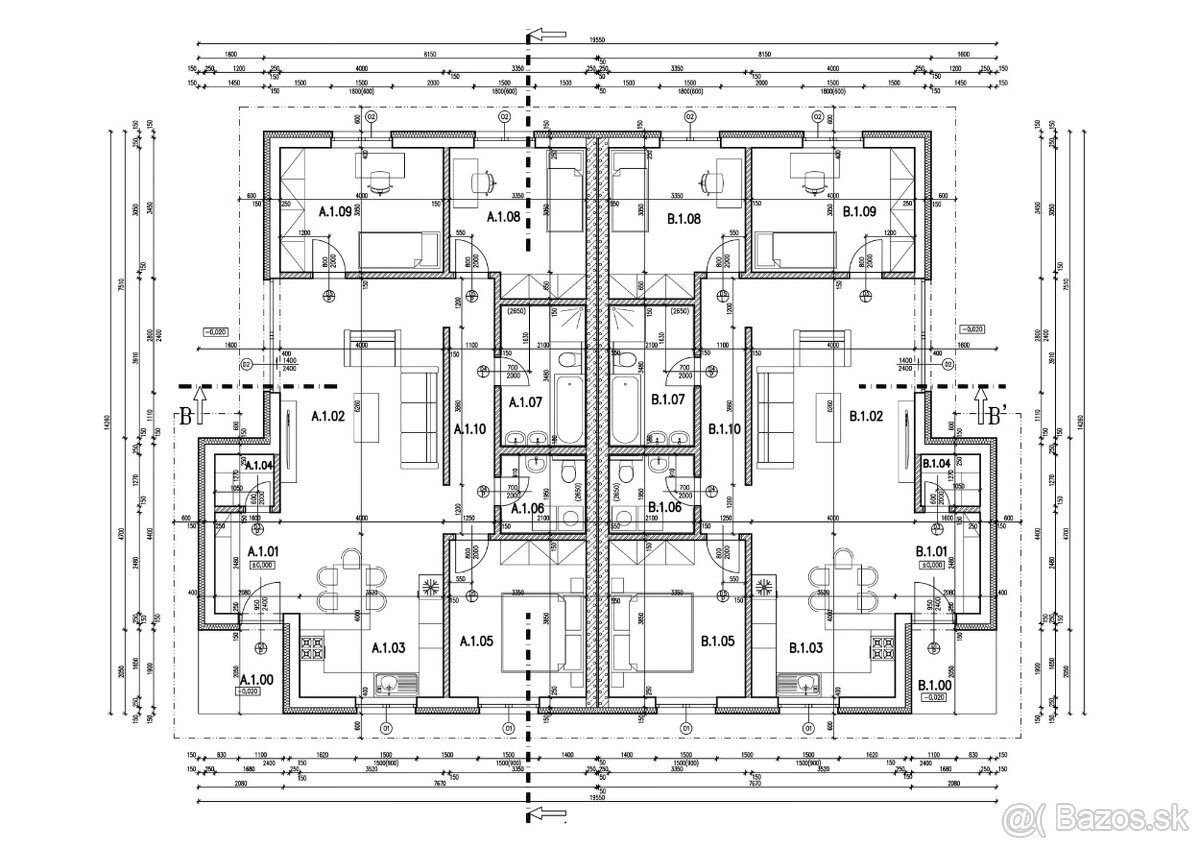 Novostavba 4-izbového dvojdomu s výbornou dispozíciou - 20