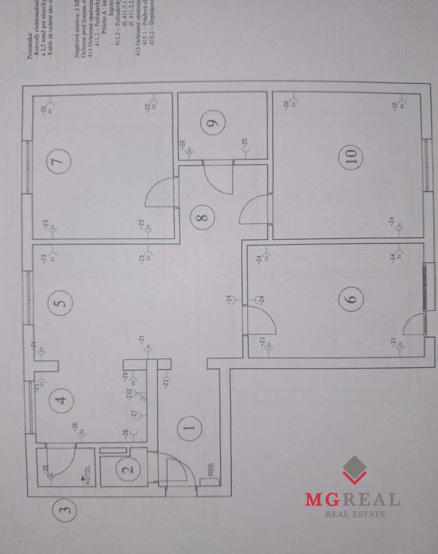 Priestranný 4.izb. byt v obci Iňa, okr. Levice - 20