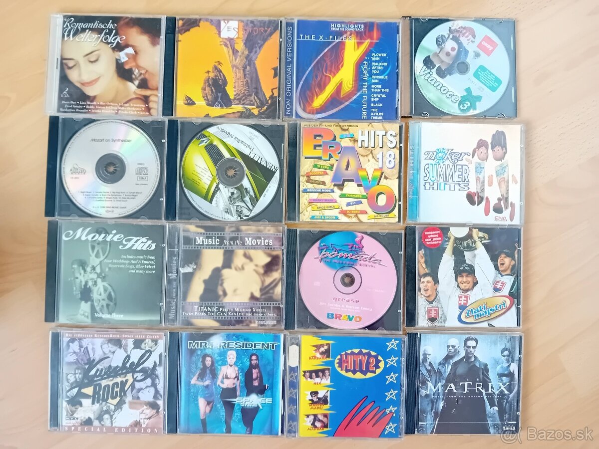 VHS filmy a rozprávky, DVD filmy a CD hudba - 20