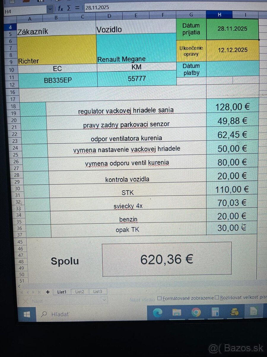 Renault Mégane 1.2 TCe – 55 tis. km | NOVÁ STK | veľký servi - 20