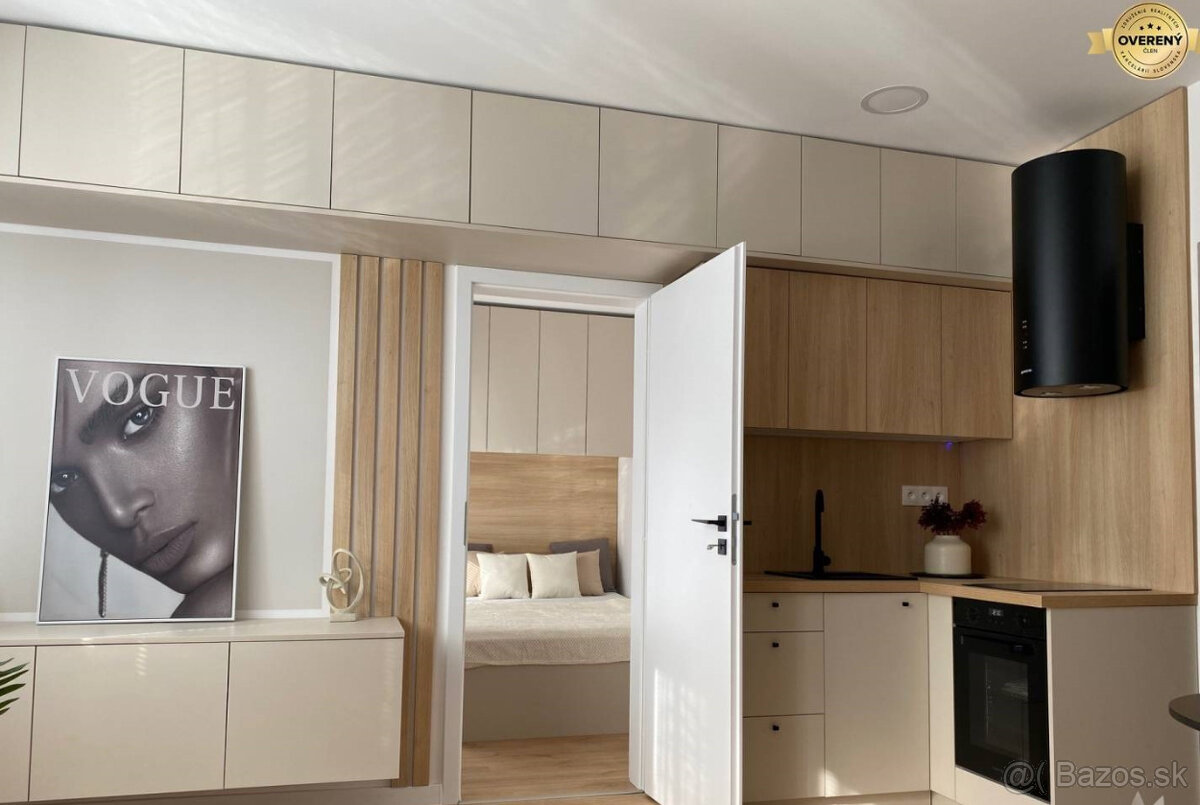 Iba u nás Na prenájom 2i nový dizajnový byt , loggia, voľný - 20