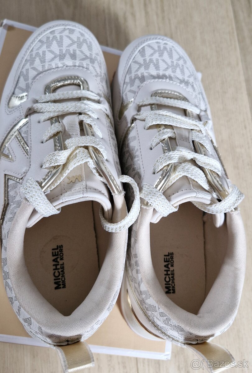 NOVE Michael Kors cierne,hnede,kremove,zlate tenisky 36-39 - 20