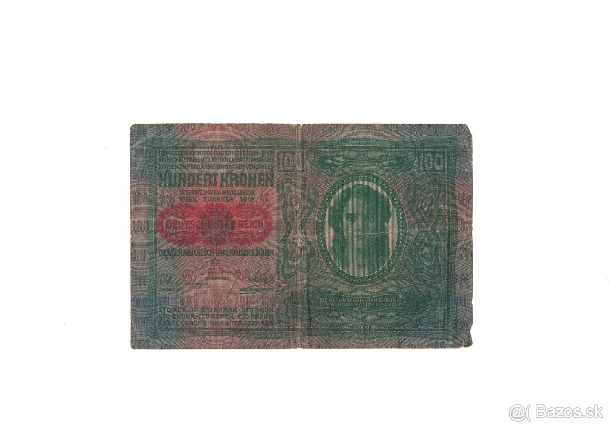 Zbierka bankoviek - Poľsko, Juhoslávia, Srbsko, Rakúsko Uhor - 20