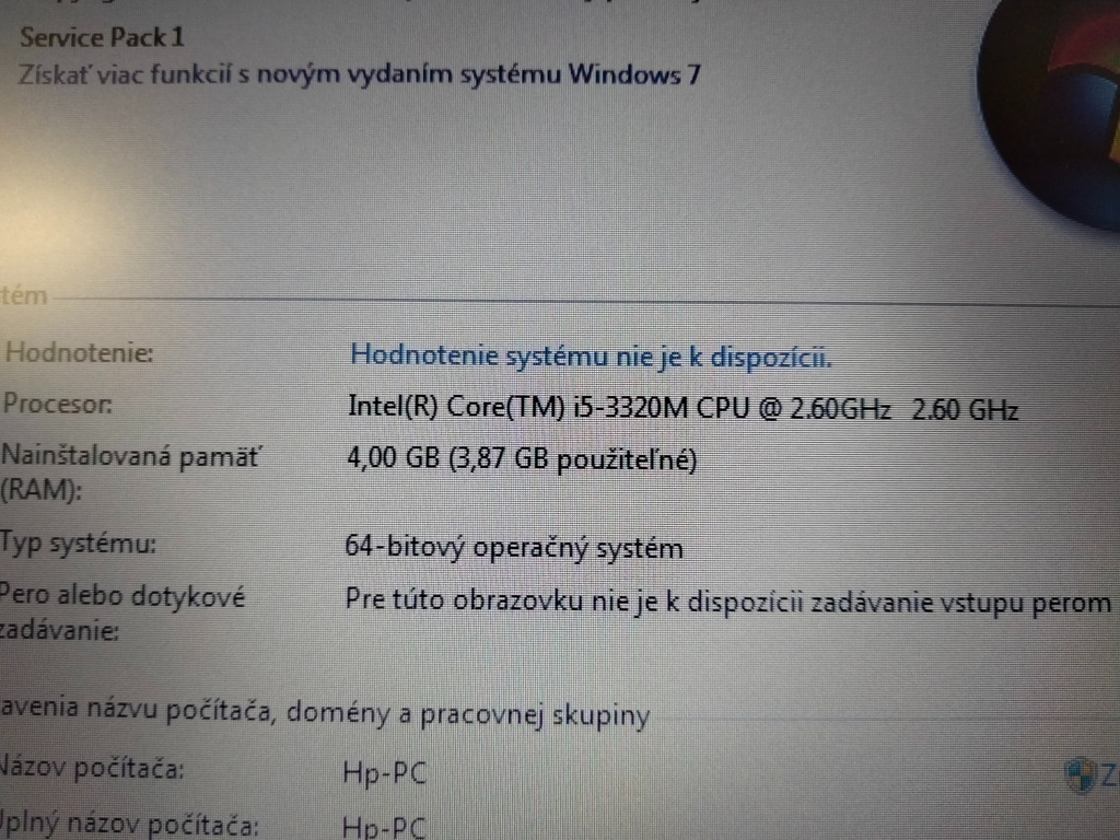 predám na diely notebooky HP. - 20