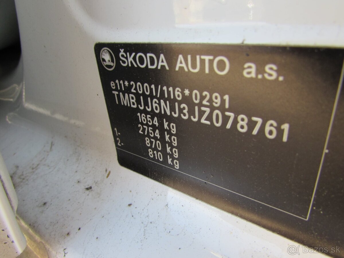 Škoda Fabia Combi 1.4 TDI ACTIVE - nová STK, EK - 20