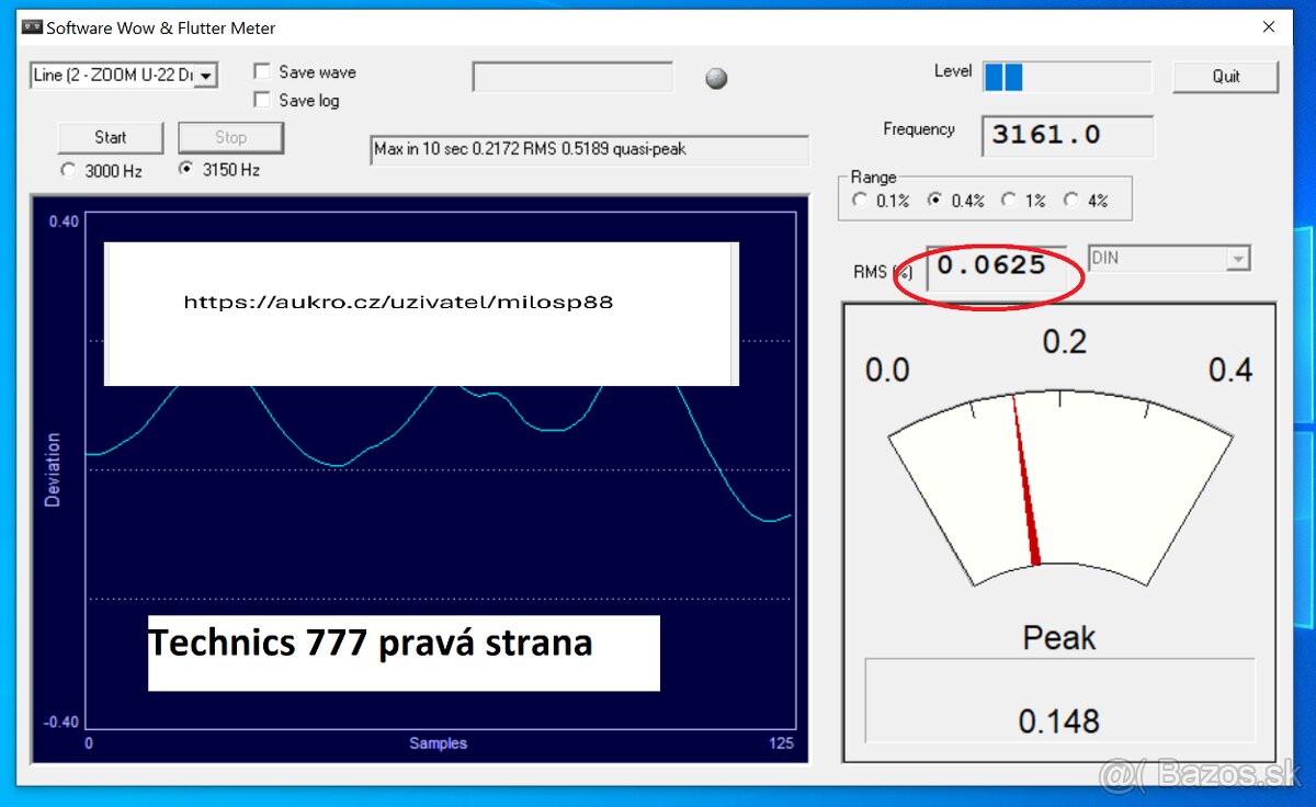 Technics RS TR 777 - 20