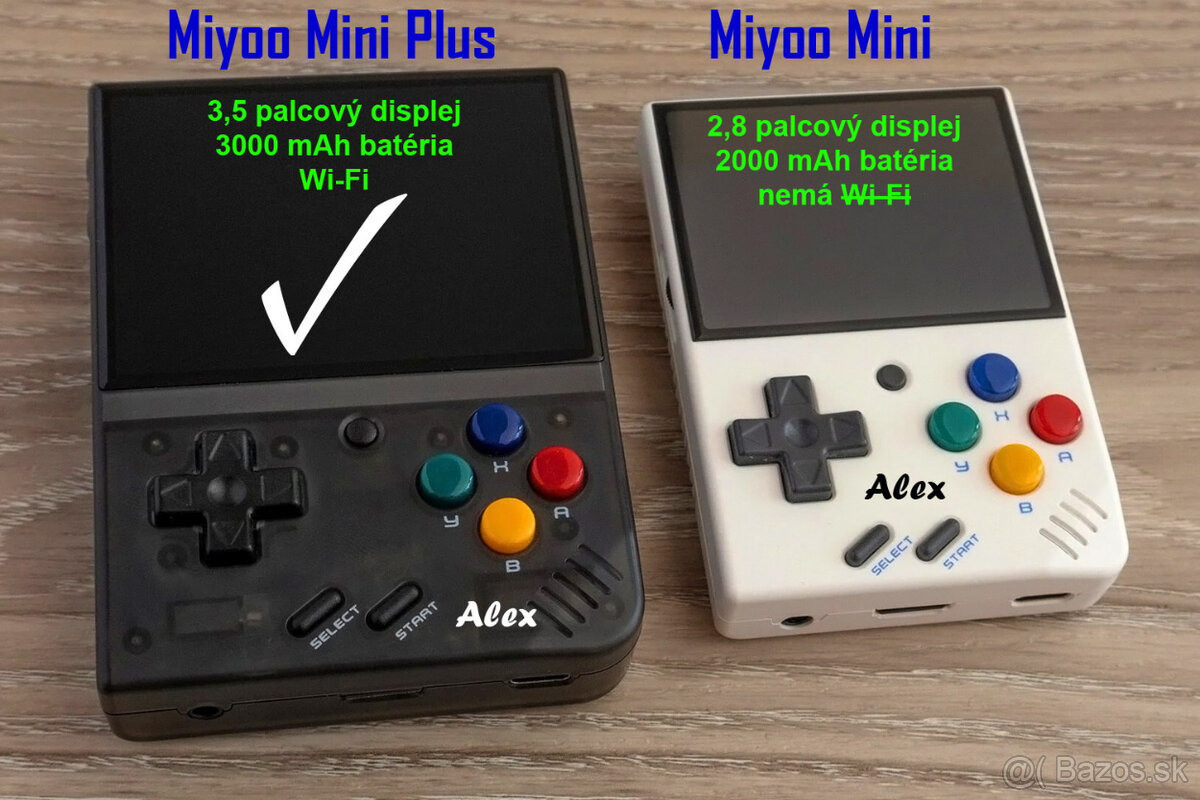 Nové MIYOO Mini Plus - EXTRA Game Boy, Onion, 60 tisíc hier - 20