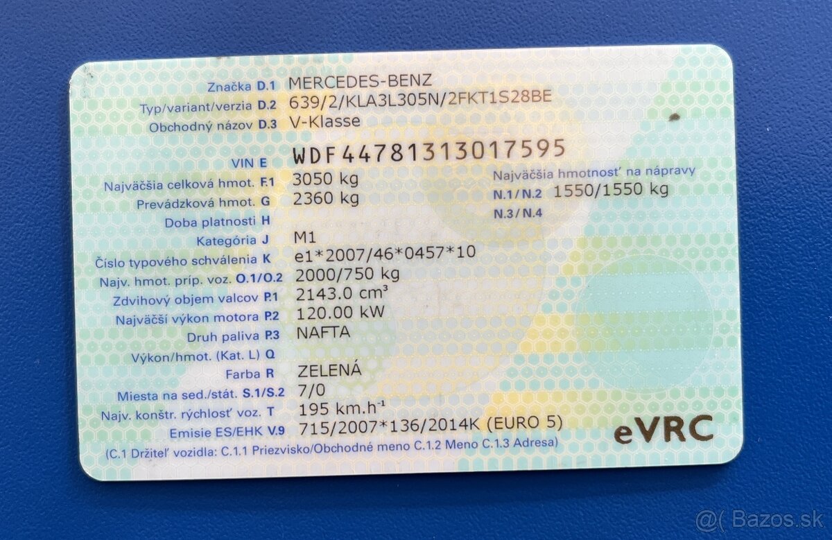 SK V-CLASS V220 CDI AT - 20