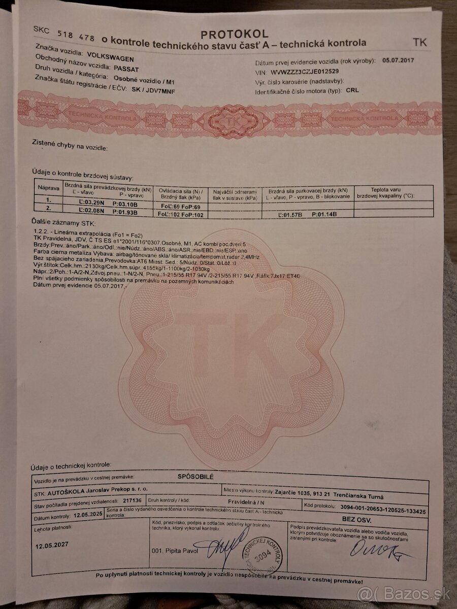 Passat 2,0Tdi 110kw , 2017/18 Highline - 20