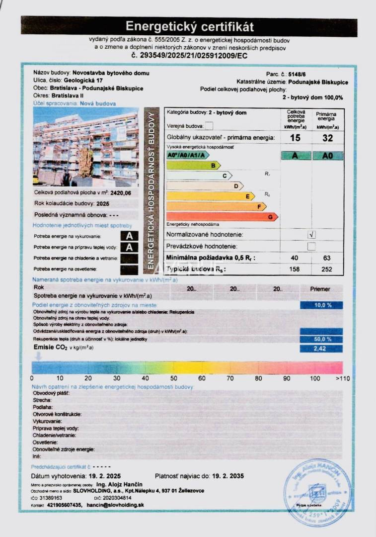 AVENUE | moderný a priestranný 2i byt v novom projekte, Geol - 20