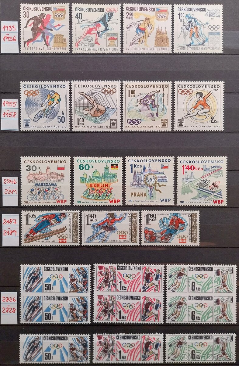 Známky ČSR – 5 - 20