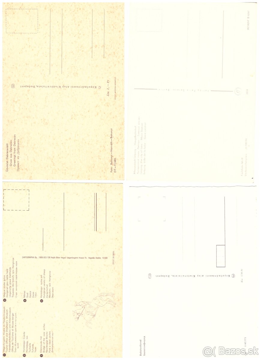 Pohľadnice mix svet farebne 2 - 20