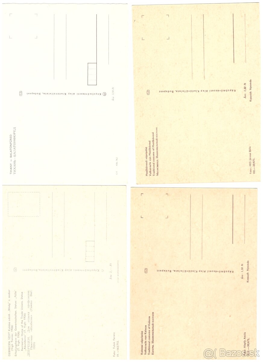 Pohľadnice mix svet farebne 3 - 20