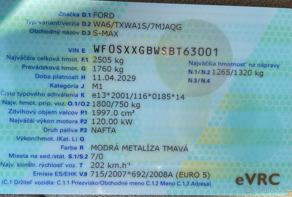 Ford S-Max 2.0 TDCi DPF 163k Titanium A/T - 20