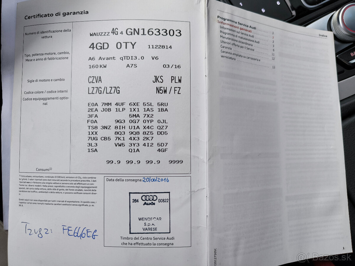 Audi A6 Avant 3.0TDI quattro 2016 - 20