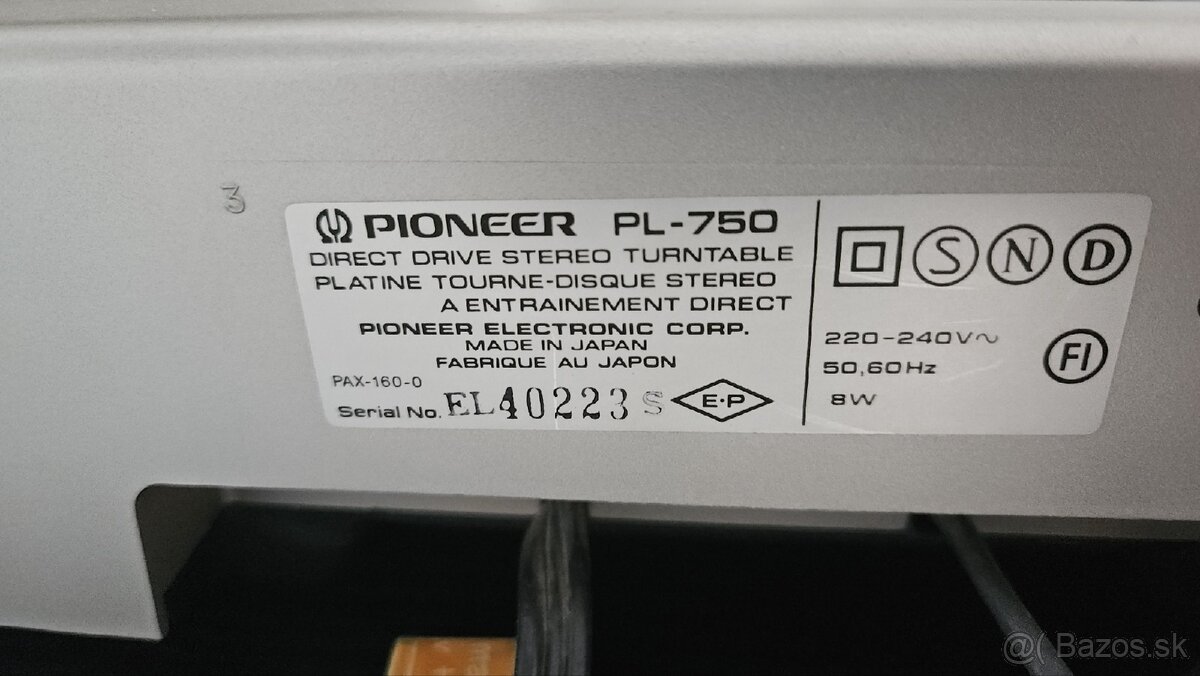 Pioneer PL750 direct drive - 20