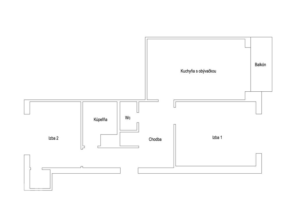 NOVINKA - štýlový 3i 61 m2 + balkón - Dubnica nad Váhom - 20