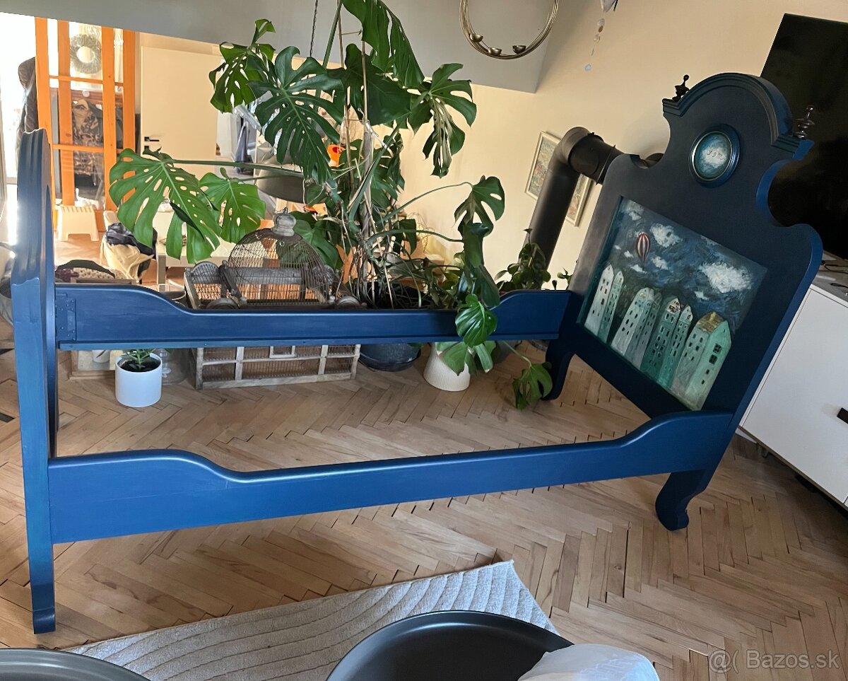 Starozitna postel 90x200cm - 20