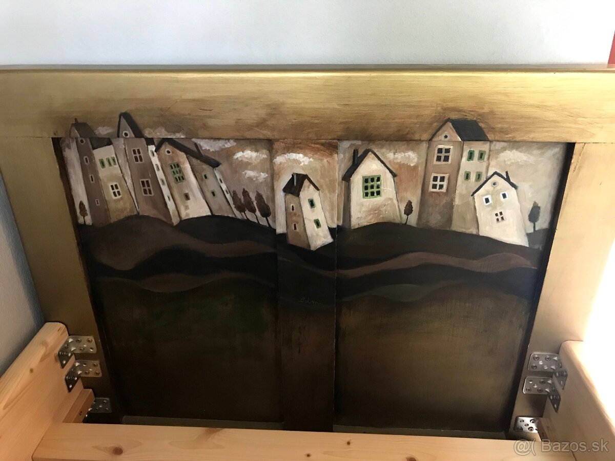 Starožitné postele 90x200cm - 20