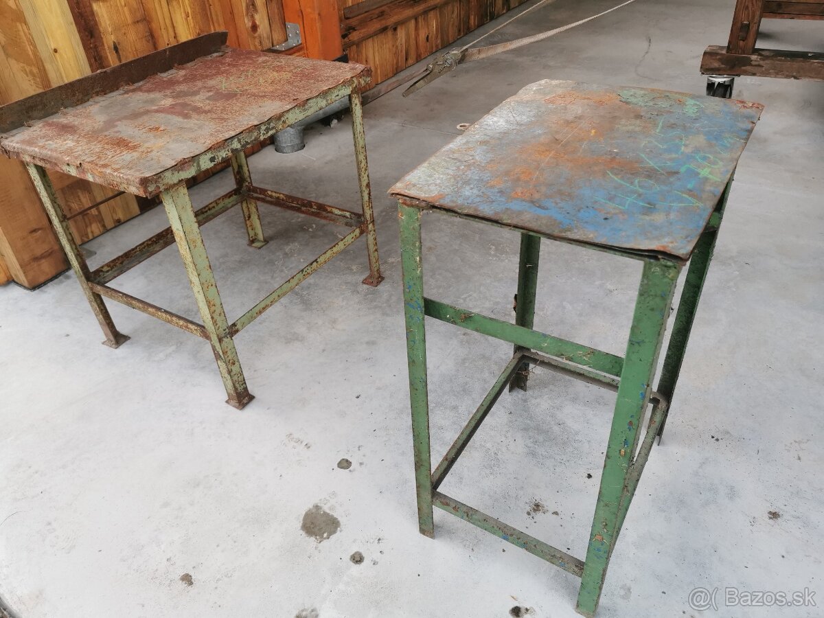 Stoly, stolíky, podstavec,regal,políčka, ponk, - 20