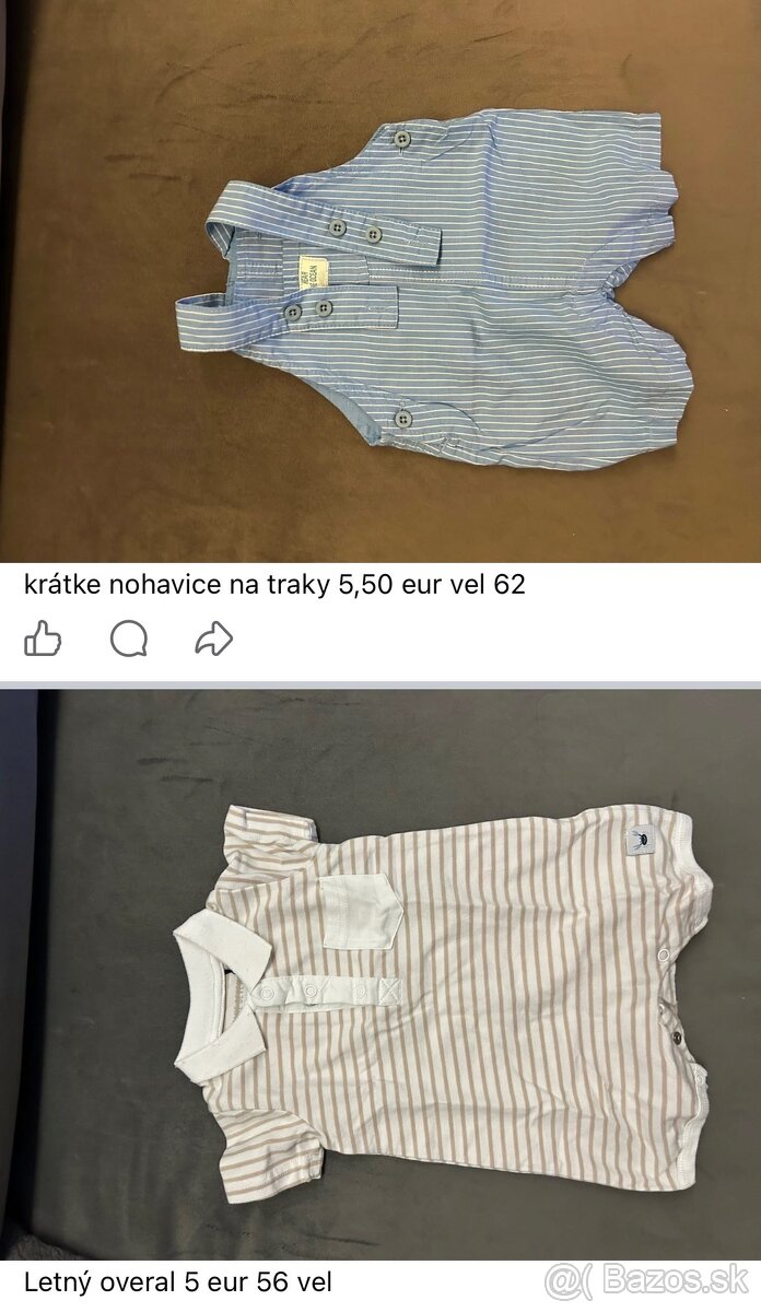 Predám oblecenie pre chlapca od 56-74 velkost - 20