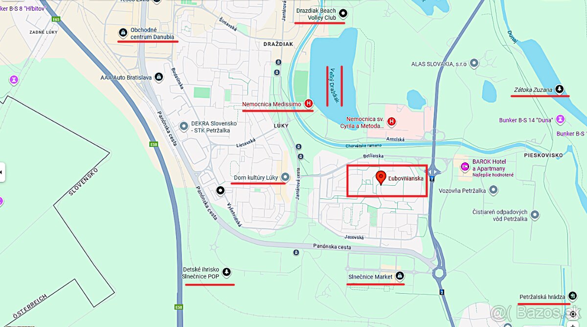 3 izbový Ľubovnianska, Petržalka, blízko Draždiaku, OV, 74m2 - 20