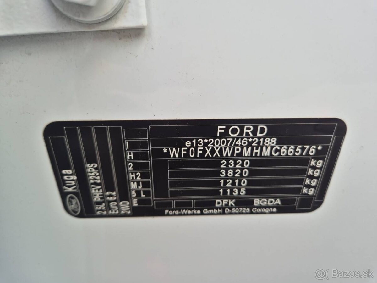 Ford Kuga 2.5 Duratec PHEV 225k ST-Line CVT - 20