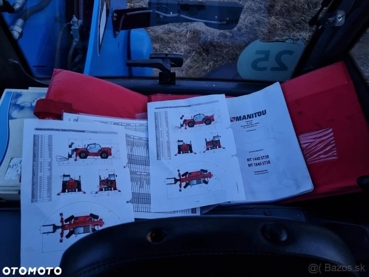 Teleskopický manipulátor Manitou MT1440, rok výroby 2016, z - 20